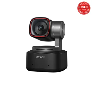 OBSBOT Tiny 2 - Cámara web PTZ 4K con IA