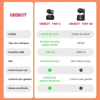 OBSBOT Tiny 2 Combo de Transmisión - Imagen 8