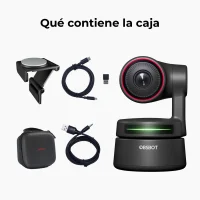 OBSBOT Tiny - Cámara web PTZ 4K con IA - Imagen 8